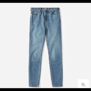 Everlane Mid Rise Skinny in Mid-Blue - Ankle